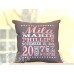 Classic Birth Announcement  Pillow - Girl